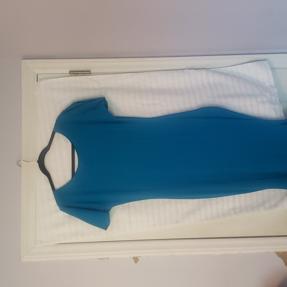 Onion by Whitney Mero Turquoise Blue women's dress w/ mermaid tail dress size 18